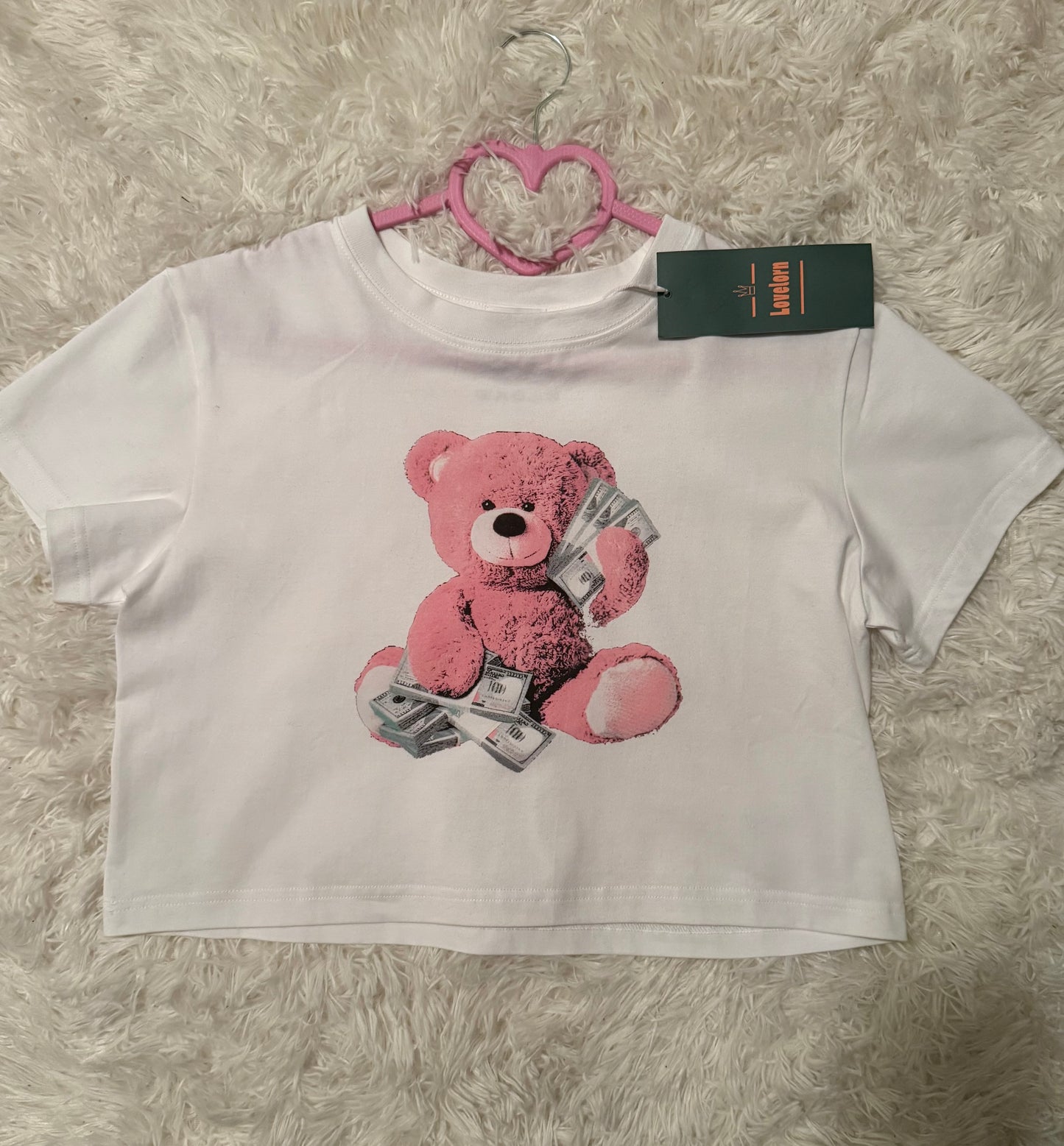 Paid in Pain Teddy Crop