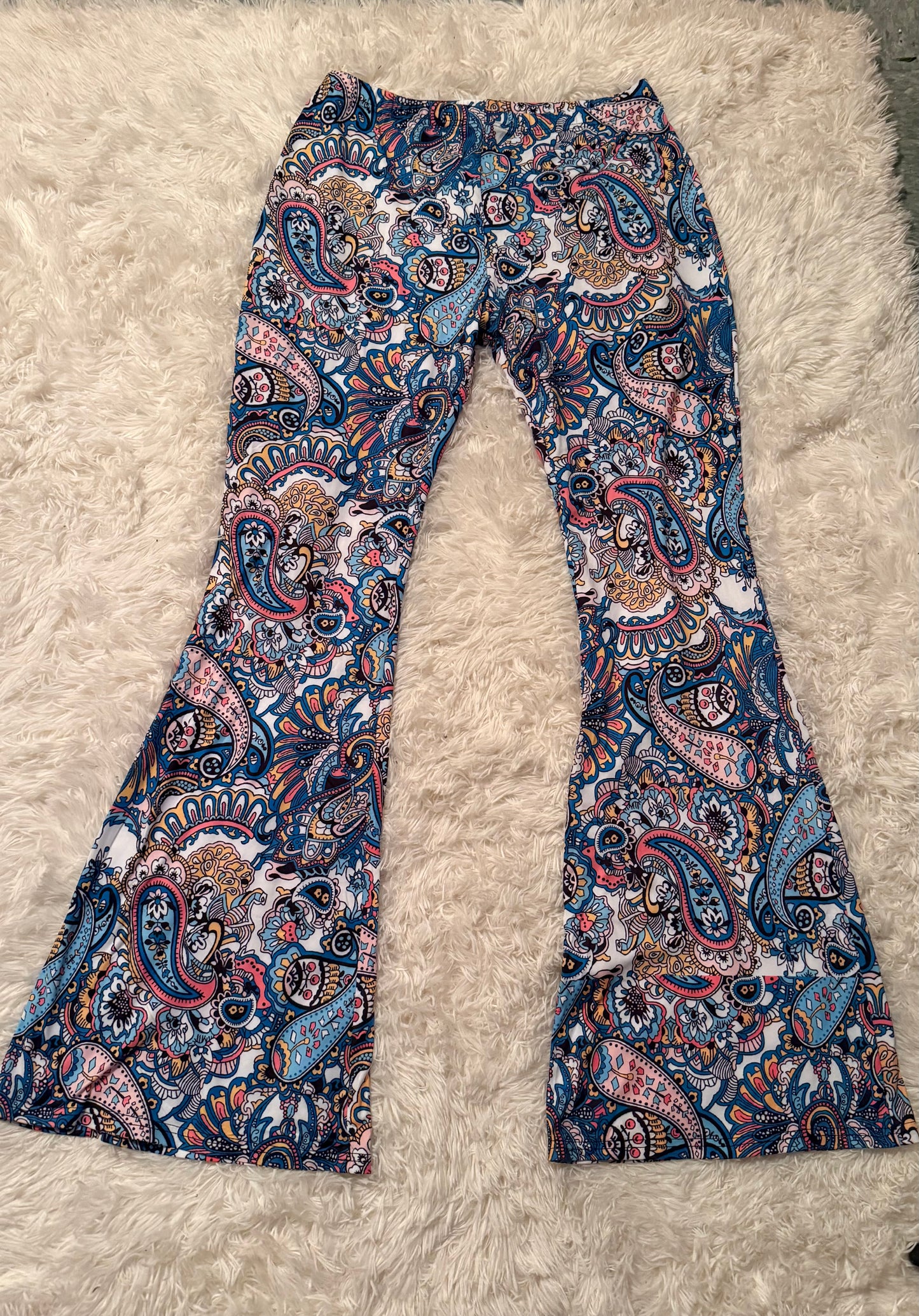 Pretty Lies Paisley Flares
