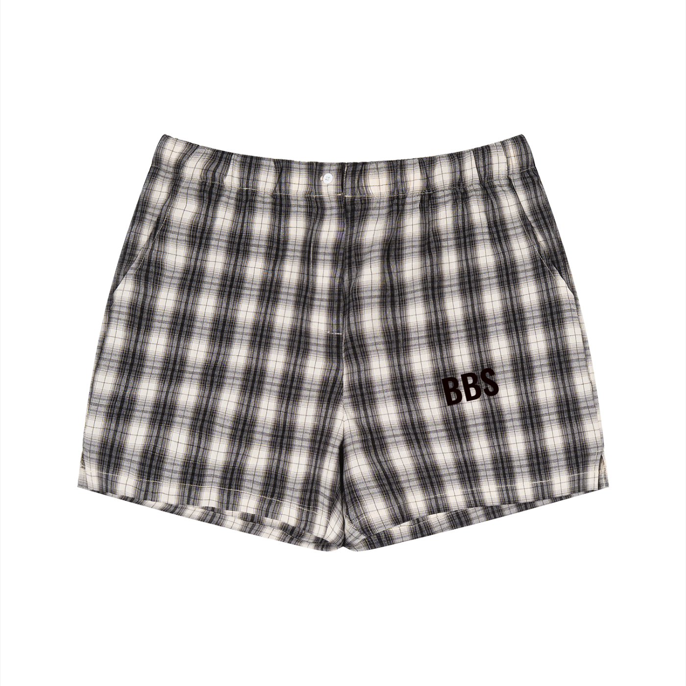 BBS: MADE IT OUT Plaid Shorts