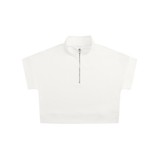 BBS REIGN AFTER RUIN QUARTER-ZIP CROP