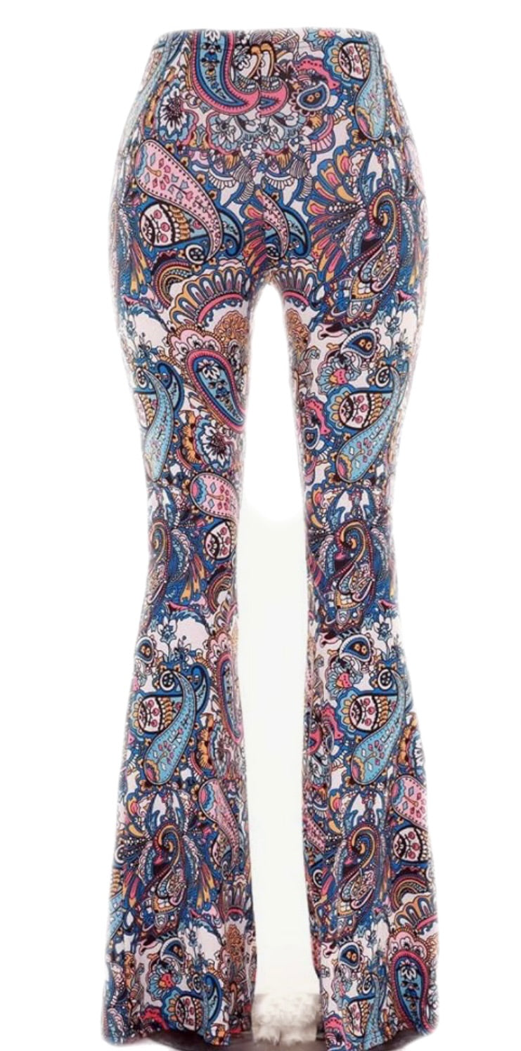 Pretty Lies Paisley Flares