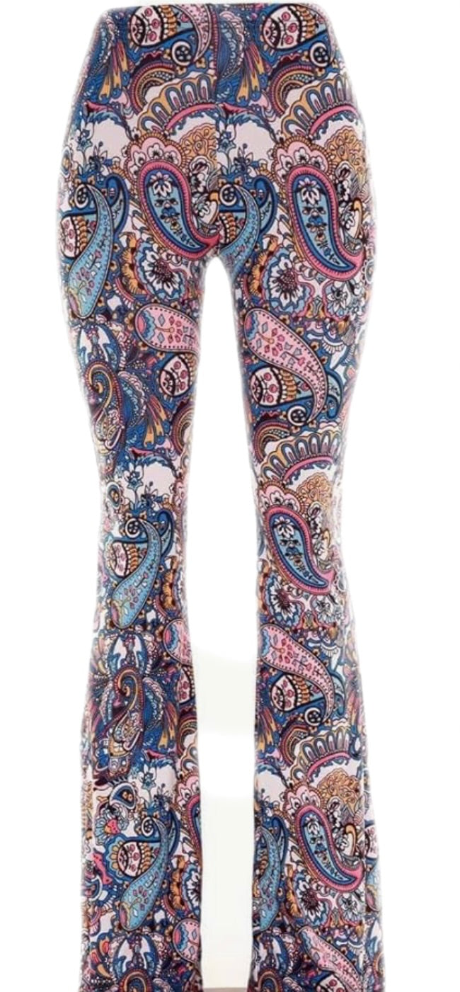 Pretty Lies Paisley Flares