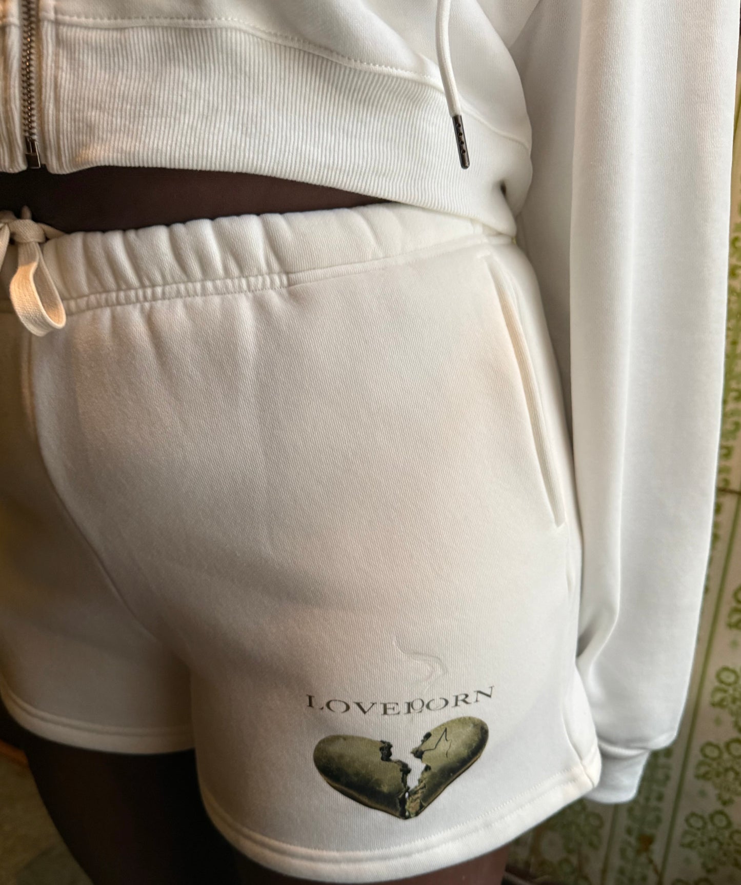 Smoking on what YOU did Fleece Drawstring Sweatshorts