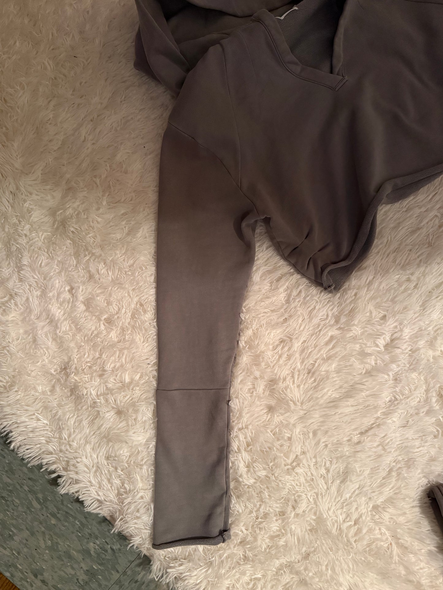 Thought You Had Me Vintage Washed Raw Edge Hoodie