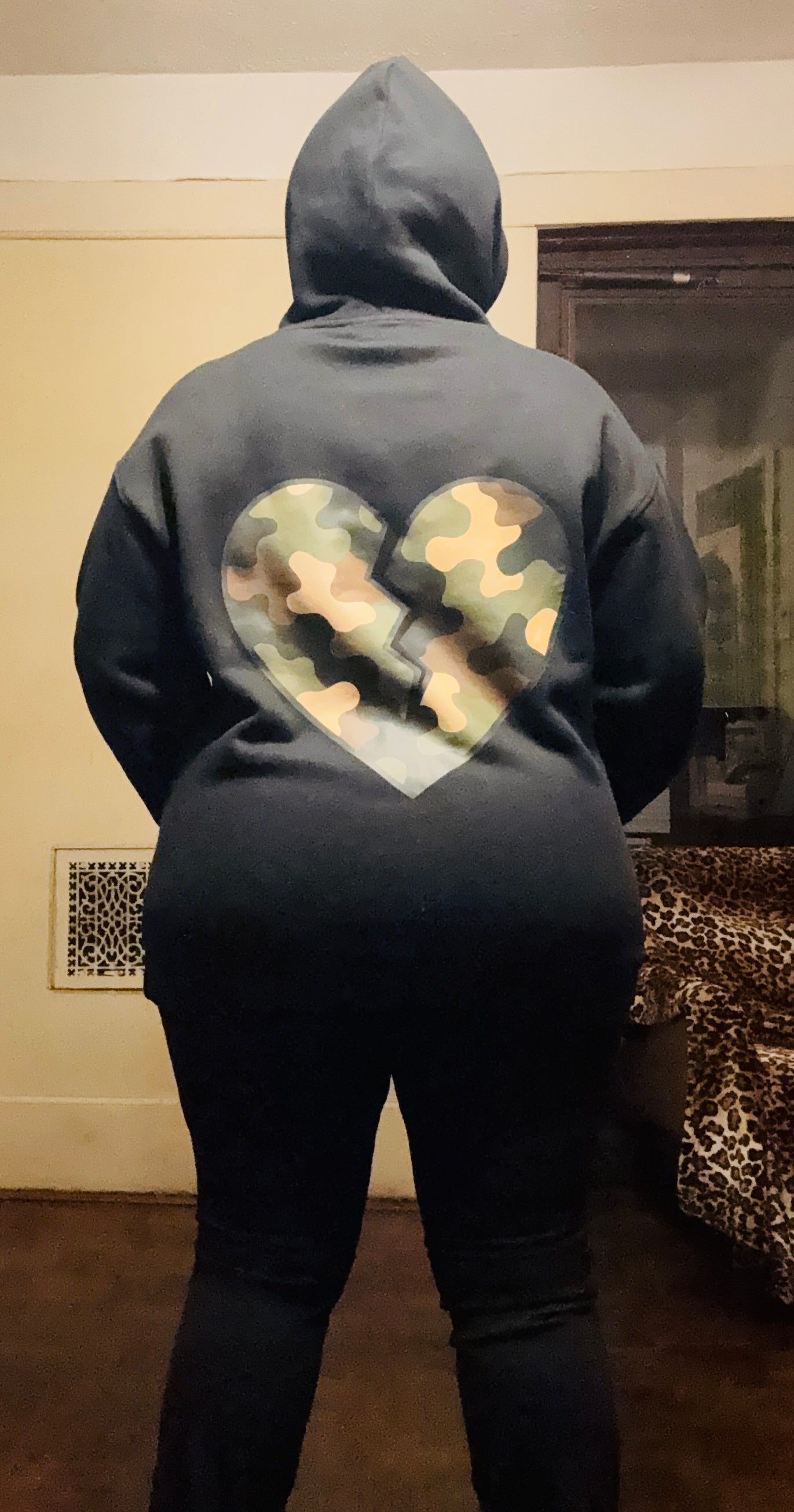 Camo Heartbreak Hoodie