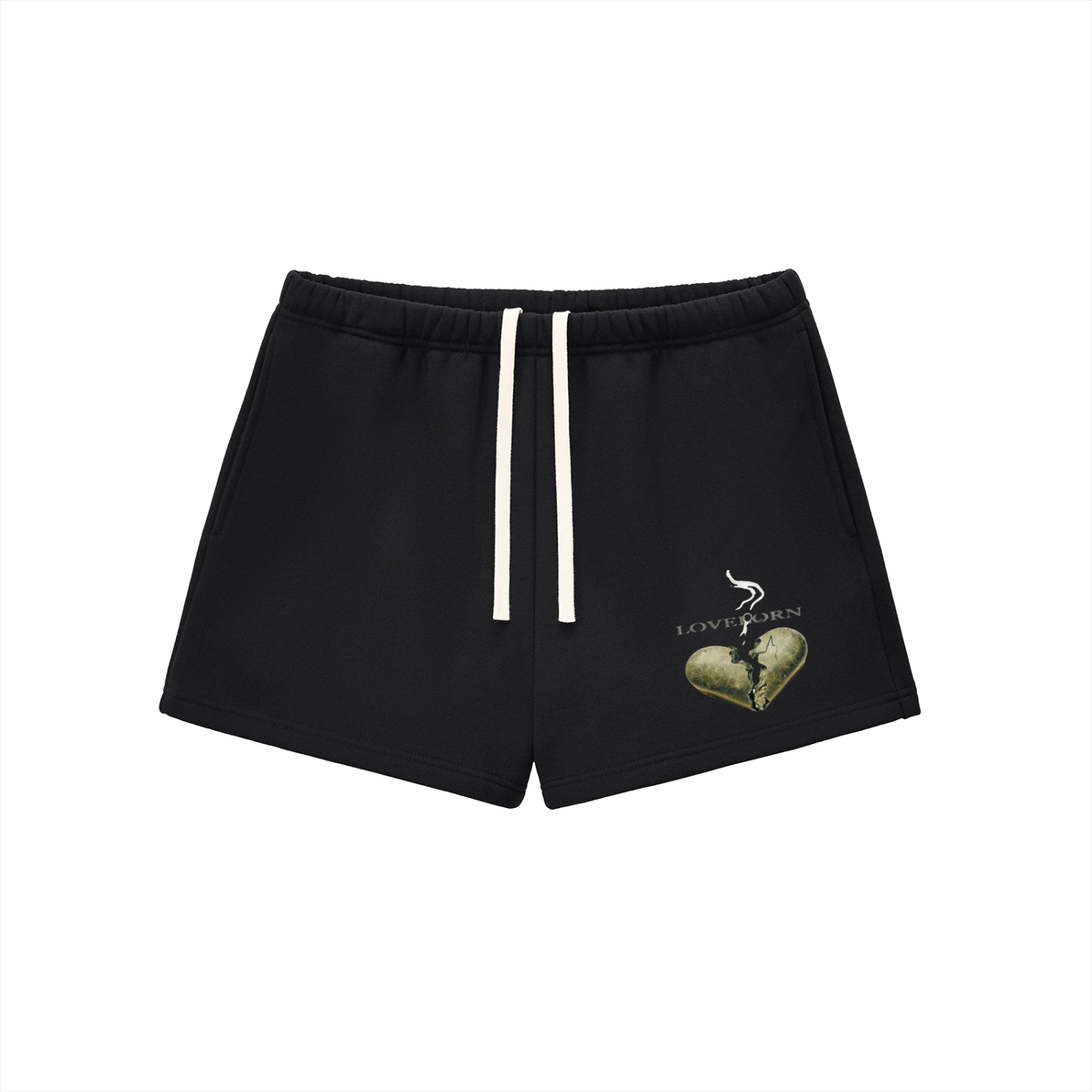 Smoking on what YOU did Fleece Drawstring Sweatshorts
