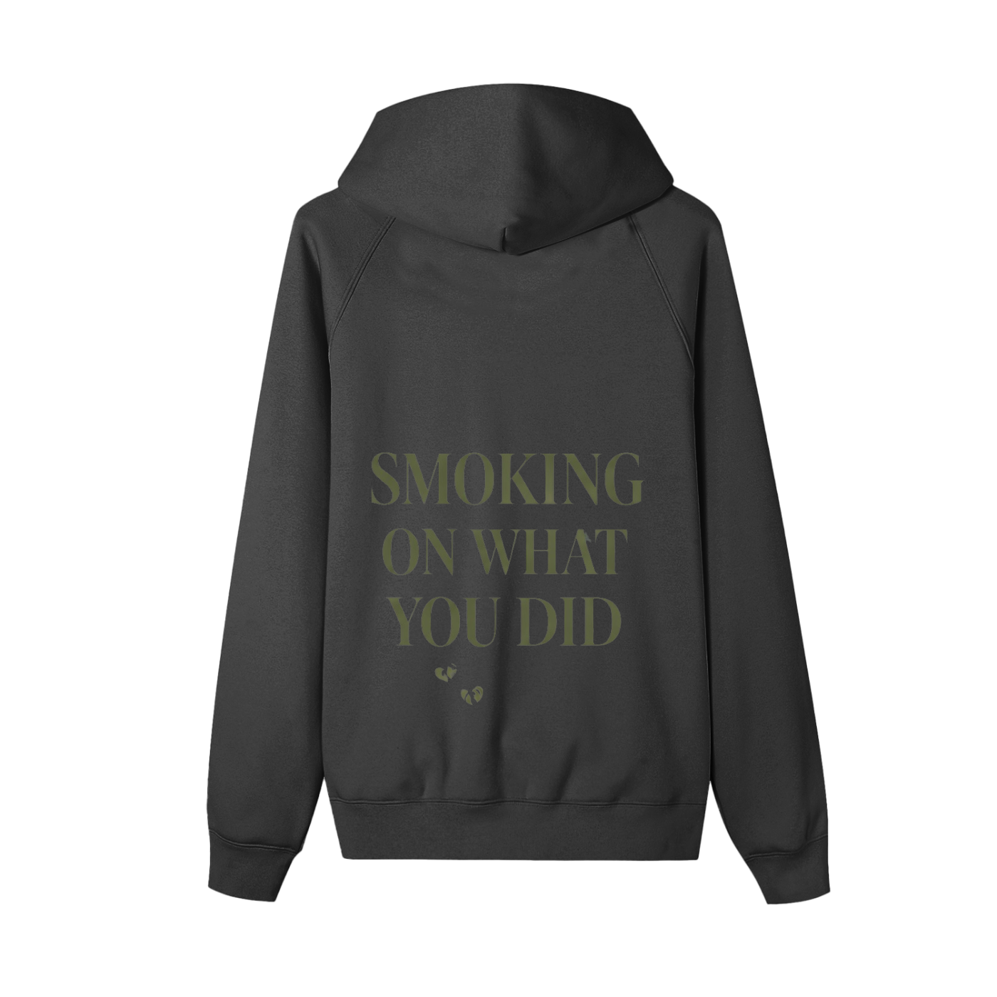 Smoking on what YOU did Essential Zip-up Fleece Hoodie