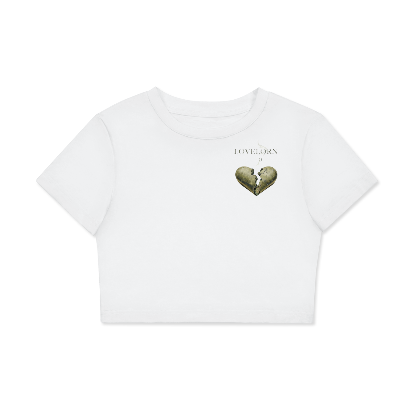 Smoking on what YOU did Fitted Crop Cotton T-Shirt