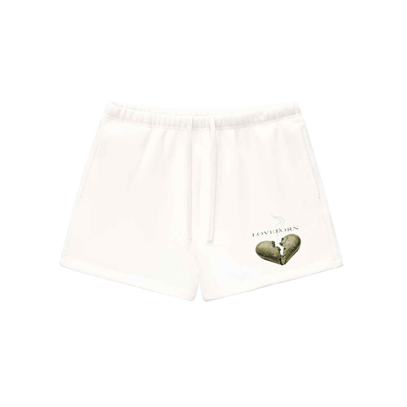 Smoking on what YOU did Fleece Drawstring Sweatshorts