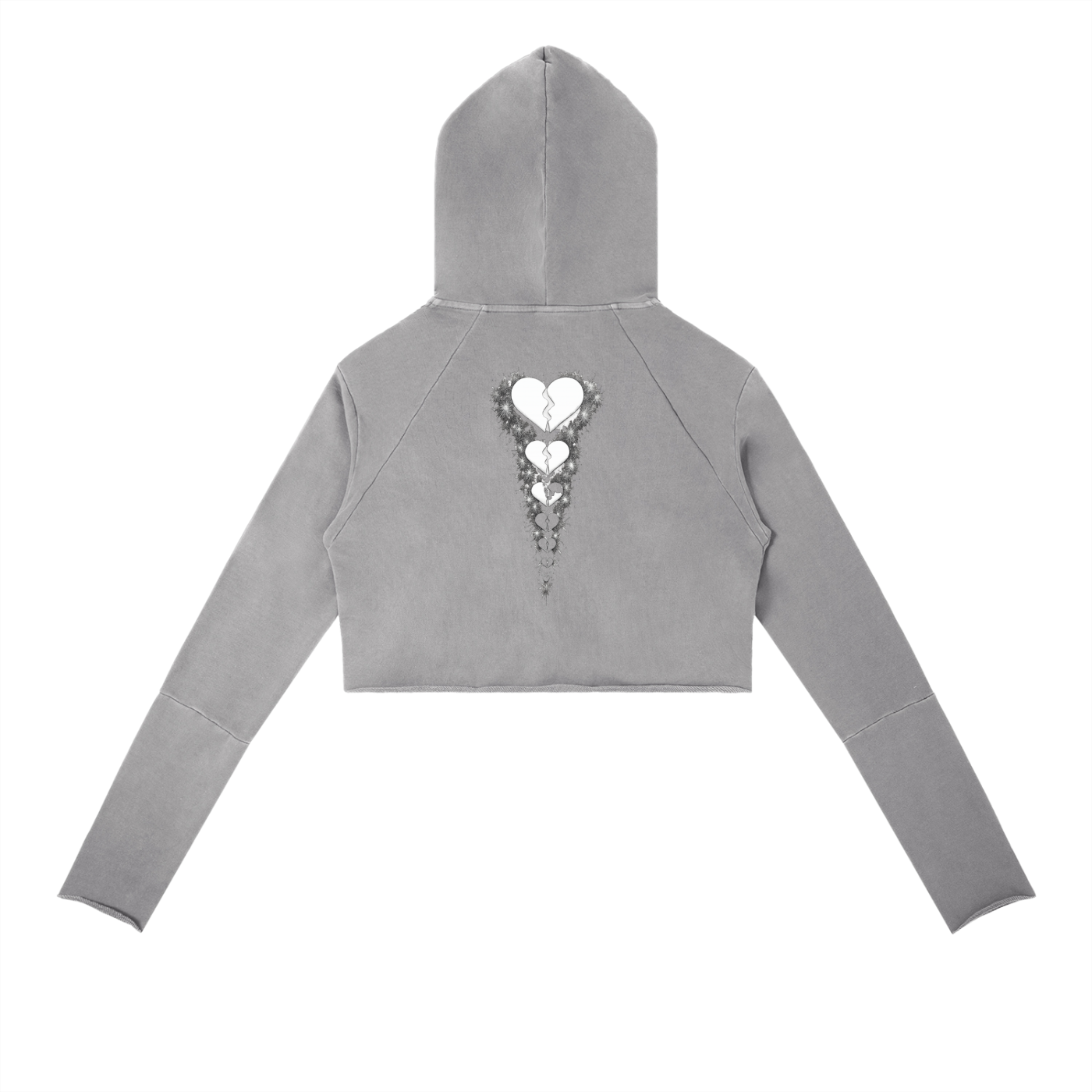 Thought You Had Me Vintage Washed Raw Edge Hoodie