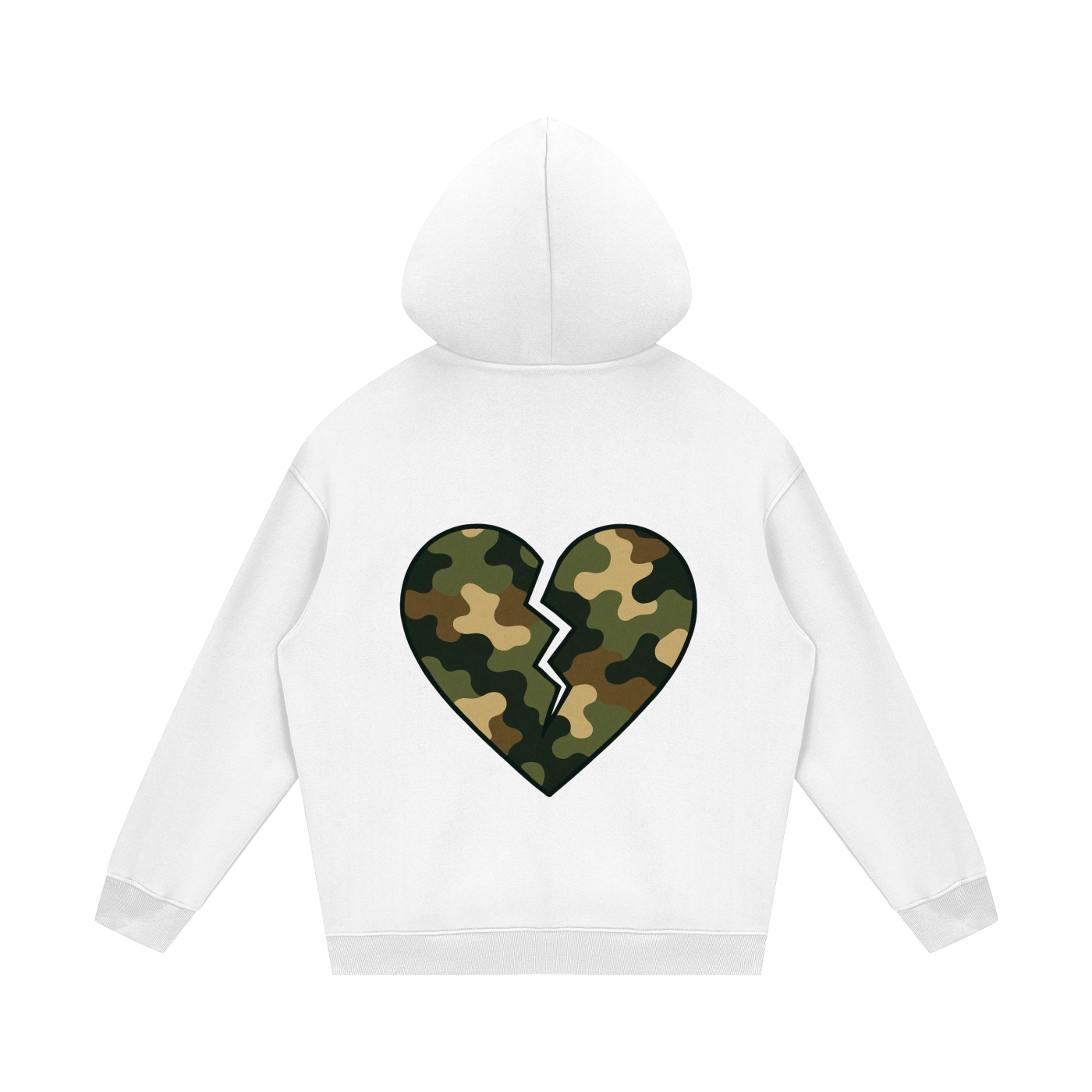 Camo Heartbreak Hoodie