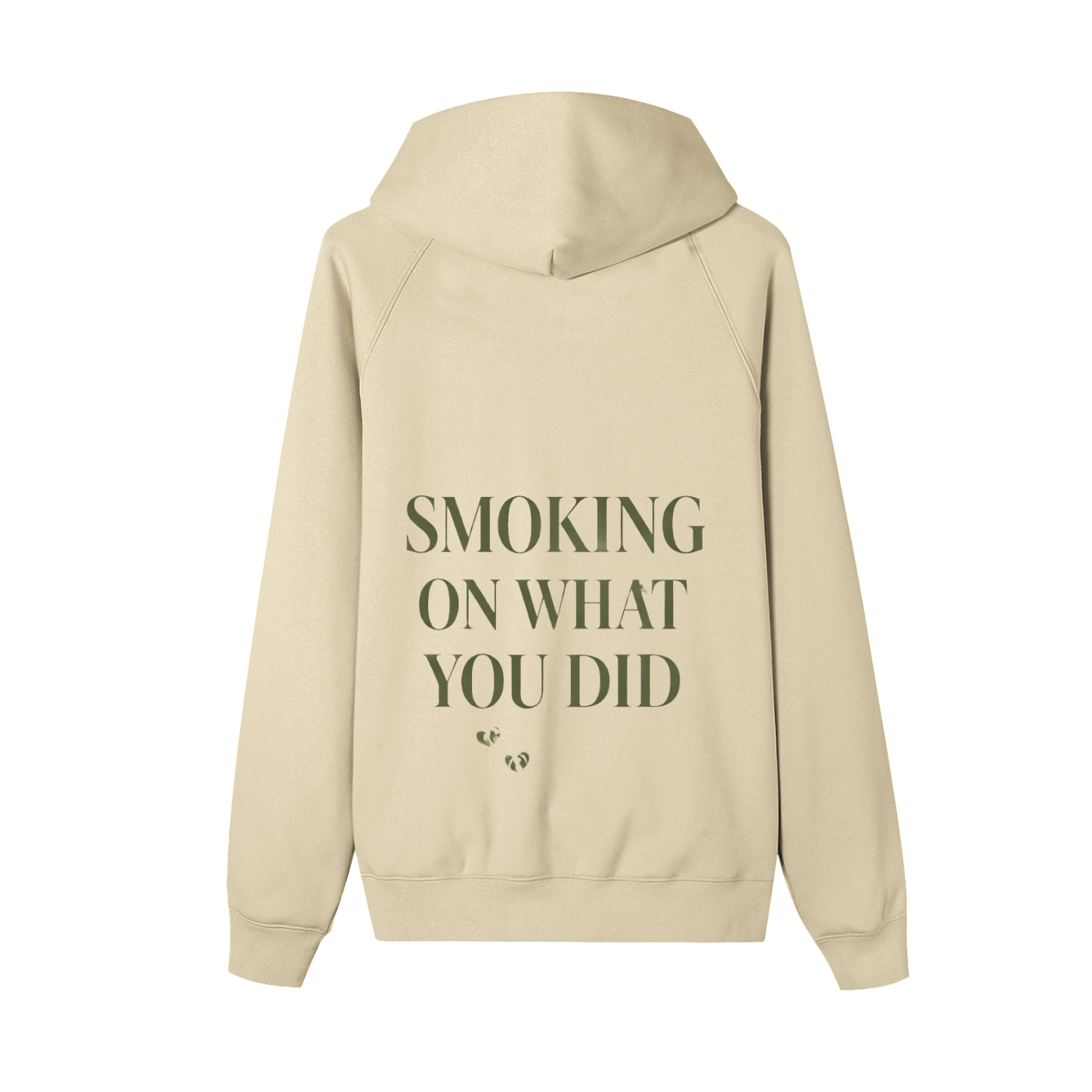 Smoking on what YOU did Essential Zip-up Fleece Hoodie