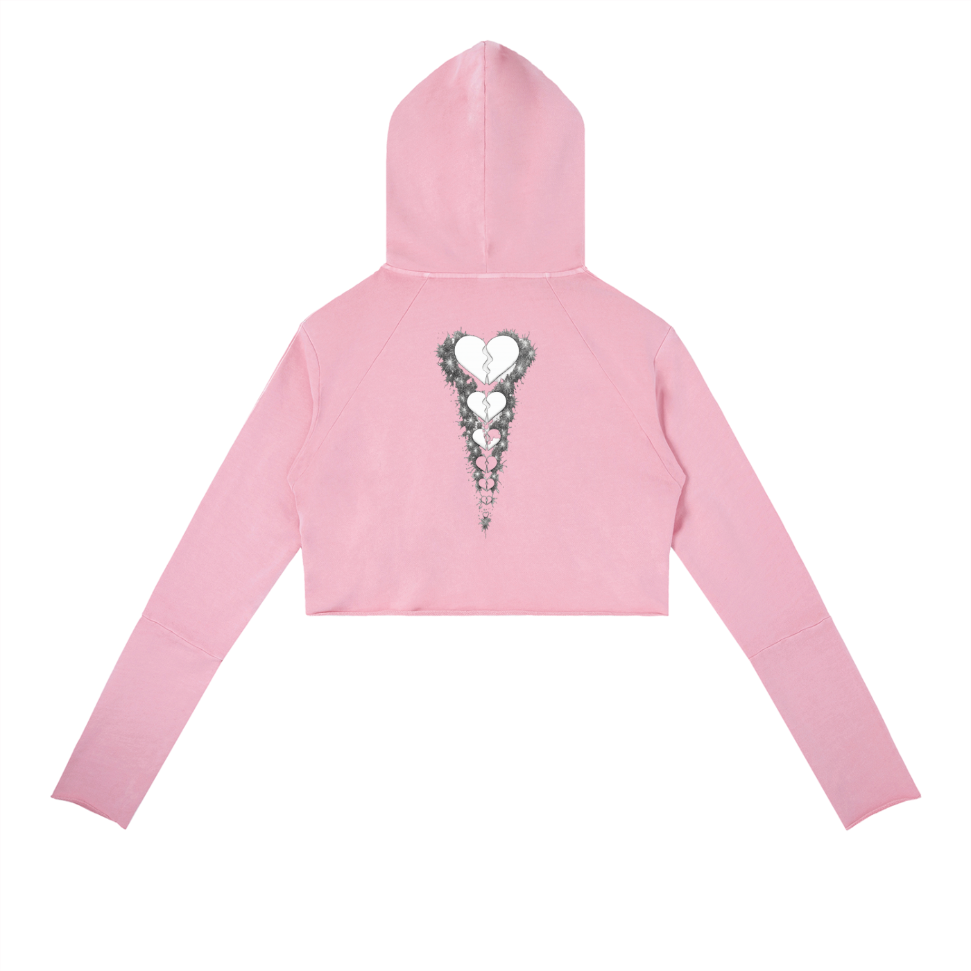 Thought You Had Me Vintage Washed Raw Edge Hoodie