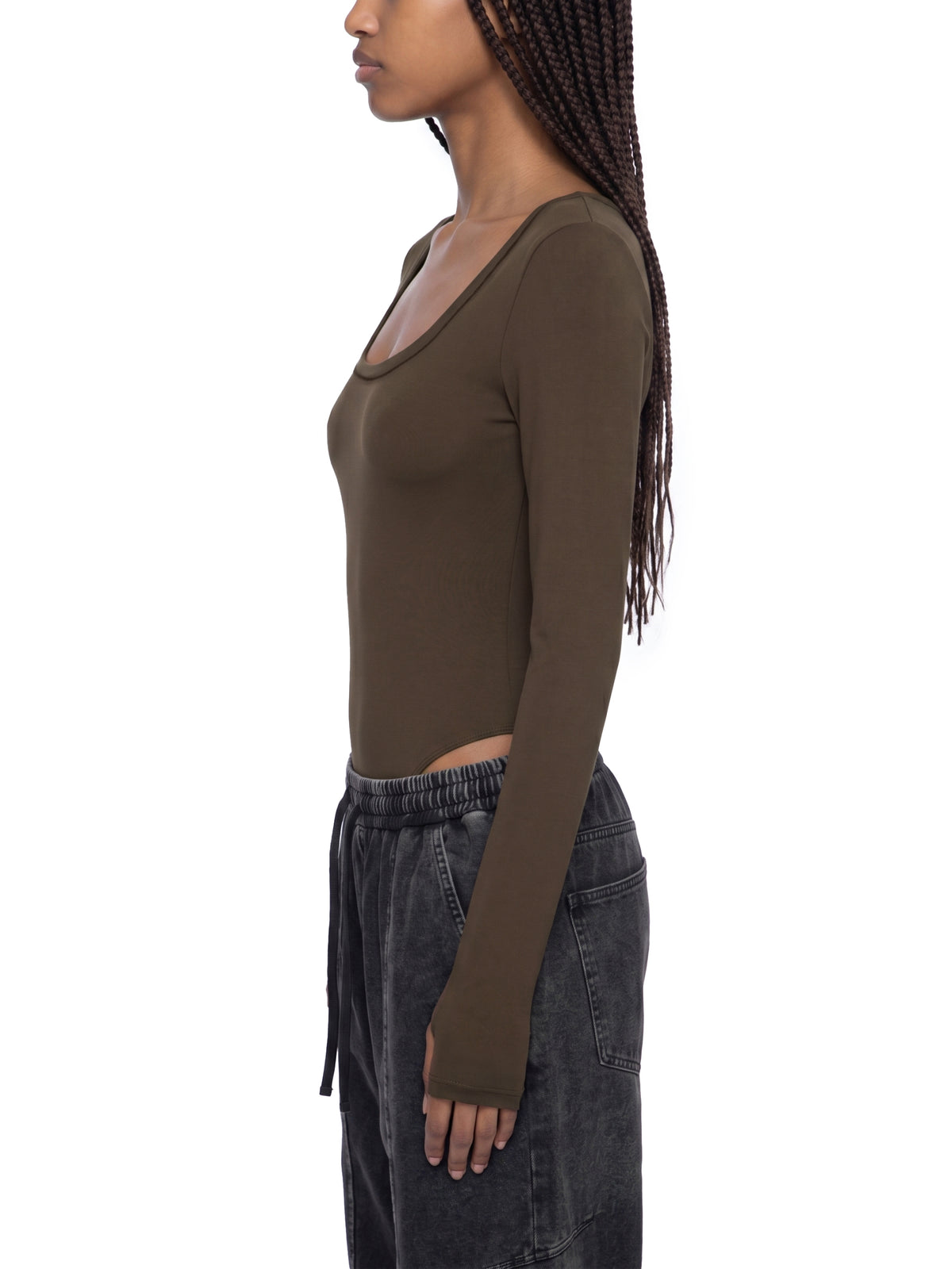 READ MY BODY LANGUAGE LONG-SLEEVE BODYSUIT