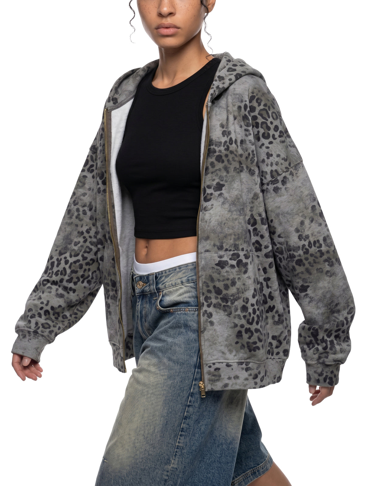 PREYED ON THE WRONG ONE Leopard Jacket